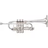 Cheapest ???? Yamaha Yamaha YTR-6610S Series Eb/D Trumpet Silver ⭐