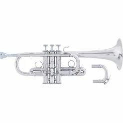 Hot Sale 😍 Bach Bach AE190 Stradivarius Artisan Series Eb Trumpet AE190S Silver 😀