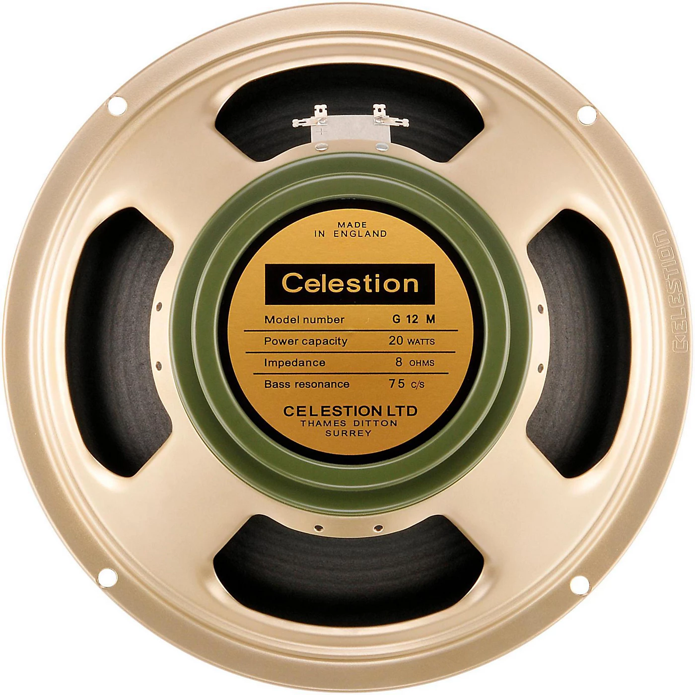 Celestion Heritage G12M 20W, 12" Vintage Guitar Speaker 8 Ohm Deals ???? Celestion Celestion Heritage G12M 20W, 12" Vintage Guitar Speaker 8 Ohm ???? -Getzen shop 660258000000612 00 1400x1400 1