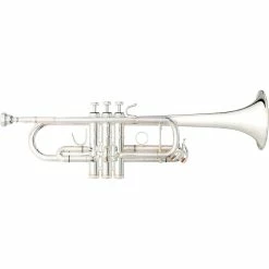 Hot Sale ???? B&S B&S 3136 Challenger II Series C Trumpet With Reverse Leadpipe Silver ????