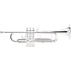 Best Sale 😍 B&S B&S 3125 Challenger II Series Bb Trumpet With Reverse Leadpipe Silver 🤩