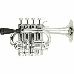 Wholesale ???? Cool Wind CPT-200 Metallic Series Plastic Bb/A Piccolo Trumpet Silver ????