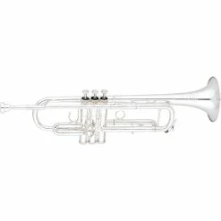 Best reviews of 🎁 Eastman ETR834RS Professional Series C Trumpet With Reverse Leadpipe Silver Yellow Brass Bell 🥰