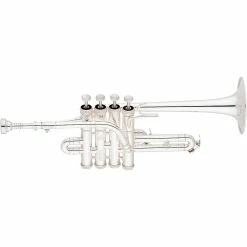 Top 10 🎁 Eastman ETR823S Professional Series Bb/A Piccolo Trumpet Silver Yellow Brass Bell 🥰
